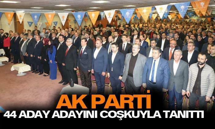 AK Parti Afyonkarahisar İl Başkanlığı aday adaylarını tanıttı