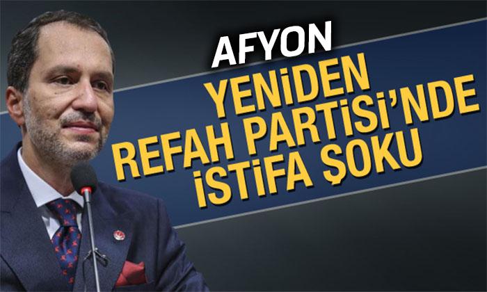 Yeniden Refah Partisi Afyonkarahisar il teşkilatında istifa şoku