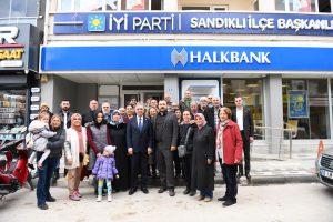 Sandıklı’da Mustafa Enis Arabacı coşkusu  
