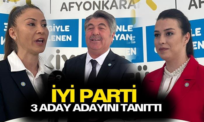 İYİ Parti üç aday adayı tanıtıldı