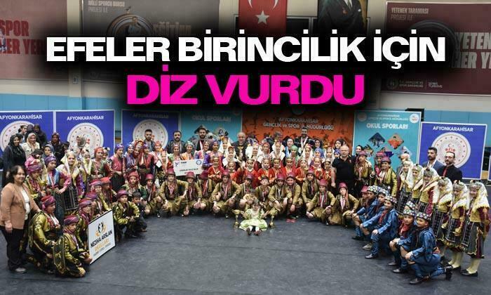 Afyonkarahisar’da efeler birincilik için diz vurdu