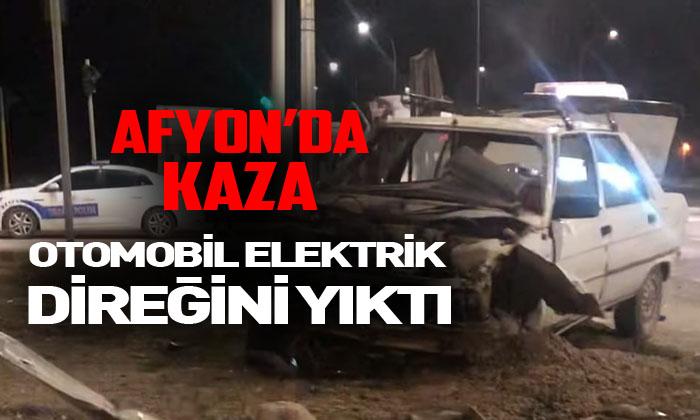Afyonkarahisar’da kaza yaralılar var