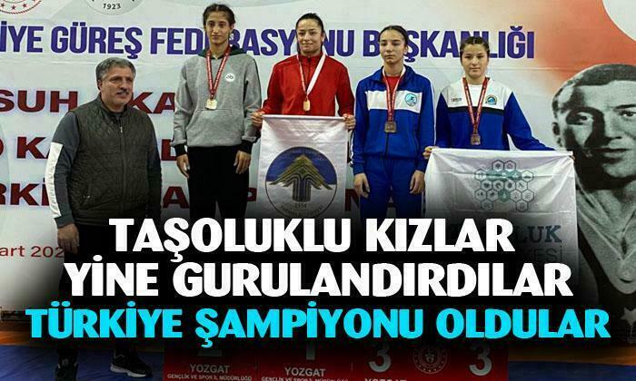 Taşoluklu sporcular Türkiye Şampiyonu oldu