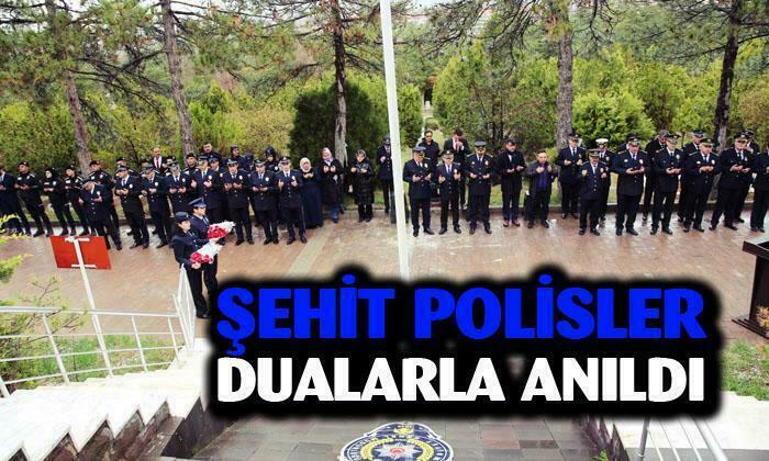 Afyonkarahisar’da Şehit polisler dualarla anıldı