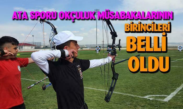 Afyonkarahisar’da okçuluk müsabakaların birincileri belli oldu