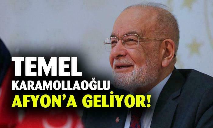 Temel Karamollaoğlu Afyonkarahisar’a geliyor