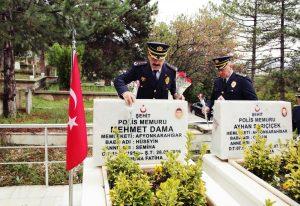 Afyonkarahisar’da Şehit polisler dualarla anıldı