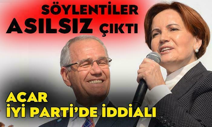 Acar İle İlgili İddialar Asılsız Çıktı