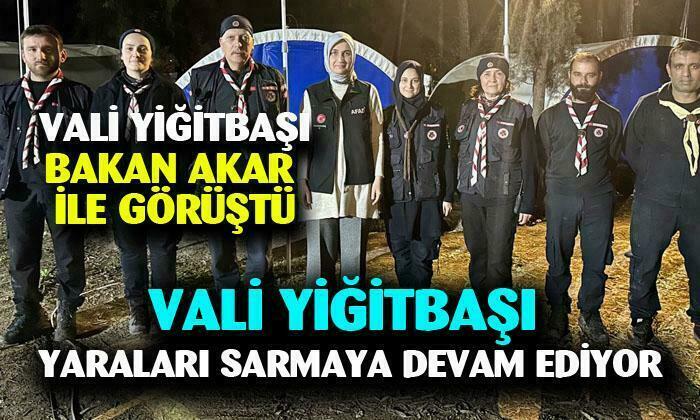 Vali Yiğitbaşı bölgenin kanat önderleri ile bir araya geldiler