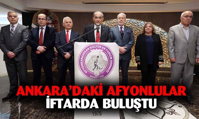 Ankara’daki Afyonkarahisarlılar iftarda buluştu