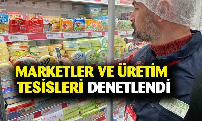 Afyonkarahisar’da marketler ve üretim tesisleri denetlendi