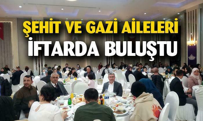 Afyonkarahisar’da şehit ve gazi aileleri iftarda buluştu