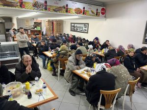 Afyonkarahisar lale pide bu yılda geleneği bozmadı
