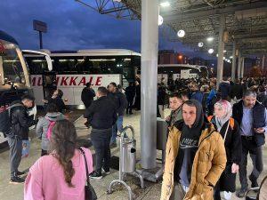 Afyonkarahisar Bayramın son günü yoğunluk yaşandı