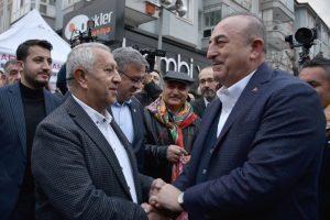 BAKAN ÇAVUŞOĞLU AFYONKARAHİSARLILARLA İFTAR YAPTI