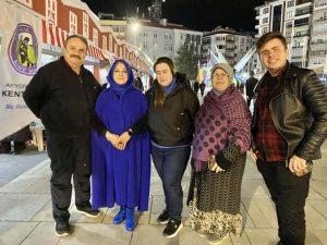 AK Parti Milletvekili a.adayı Canser Kuzu seçim çalışmalarını sürdürüyor
