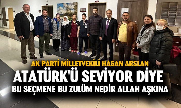 Milletvekili Arslan, Cumhur İttifakı’na destek için sahada