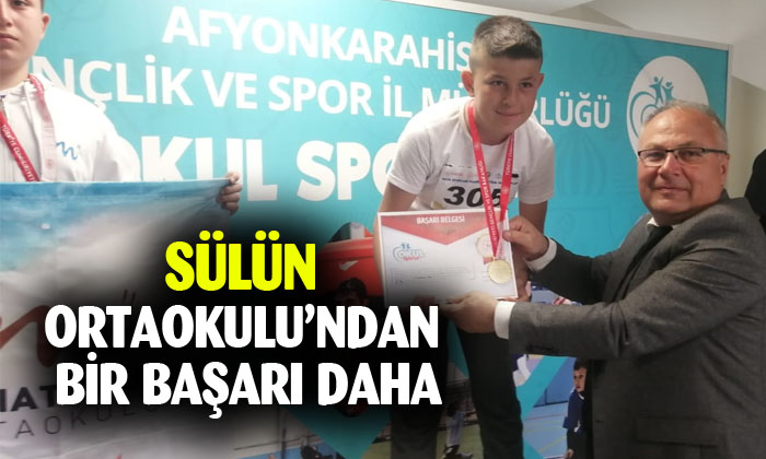 Sülün Ortaokulu’ndan bir başarı daha