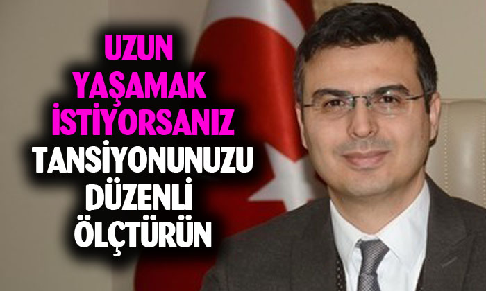 Afyonkarahisar İl Sağlık Müdürü Serhat Korkmaz: “Hipertansif bireyler; sağlıklı beslenmeli”
