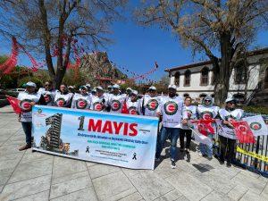 Hak- İş Afyonkarahisar Şube Başkanı İbrahim Gürbüz: “Emeğimizin Geleceği İçin Omuz Omuza Mücadele Veriyoruz”