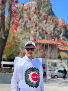 Hak- İş Afyonkarahisar Şube Başkanı İbrahim Gürbüz: “Emeğimizin Geleceği İçin Omuz Omuza Mücadele Veriyoruz”