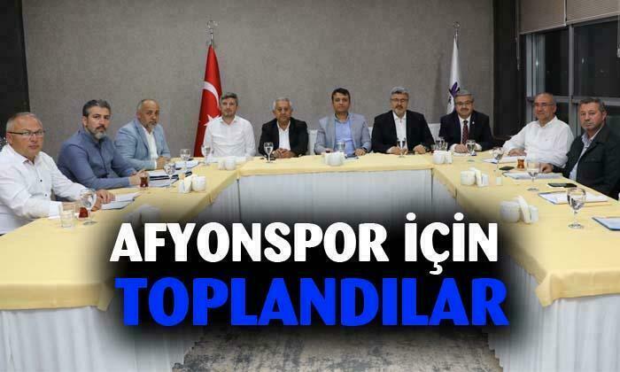 Afyonspor için toplandılar