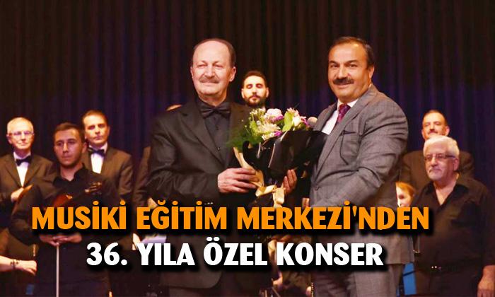 Afyon’da Musiki Eğitim Merkezi’nden 36. yıla özel konser