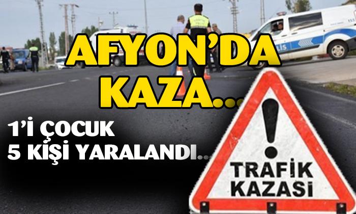 Afyon’da Kaza