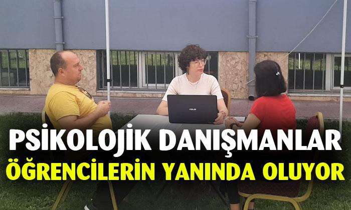 LGS’de rehber öğretmenler ve psikolojik danışmanlar öğrencilerin yanında oluyor