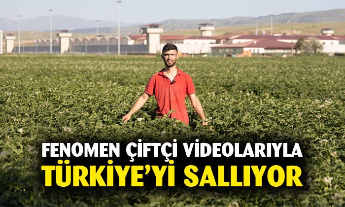 Afyonlu fenomen çiftçi videolarıyla Türkiye’yi sallıyor