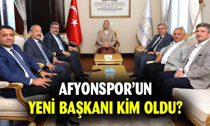 Afyonspor’un yeni başkanı kim oldu?