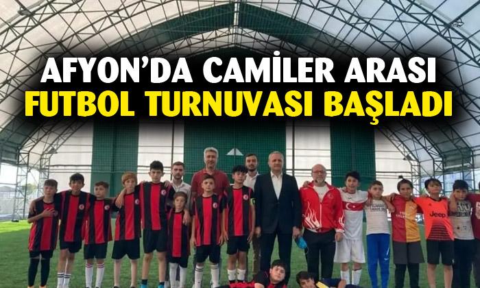 Afyon’da camiler arası futbol turnuvası başladı