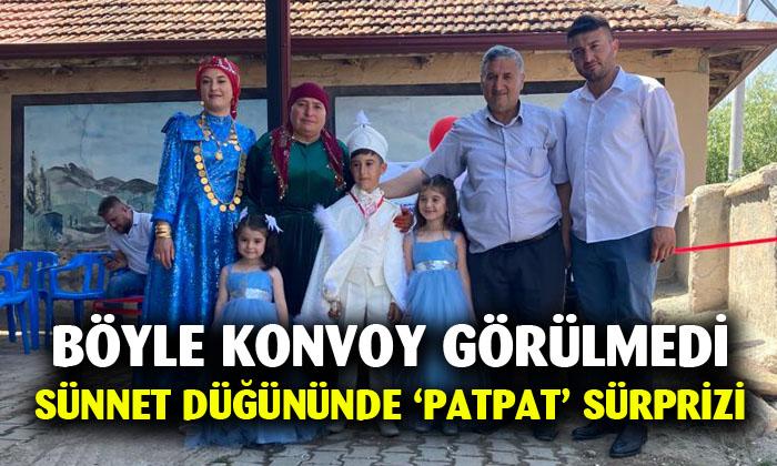 Böyle konvoy görülmedi