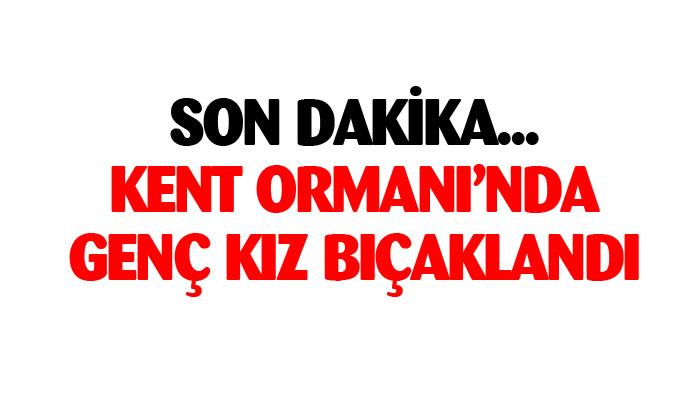 Kent Ormanı’nda genç kız bıçaklandı