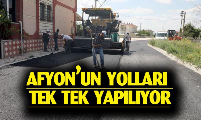 Yol yapım ve bakım çalışmaları sürüyor