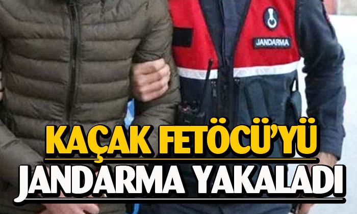 Kaçak FETÖ’cüyü Jandarma yakaladı