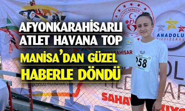 Afyonkarahisarlı atlet uzun atlamada üçüncü oldu