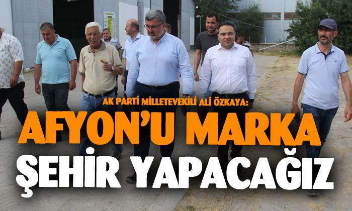 Özkaya: “Türkiye yüzyılında şehrimizi marka yapacağız”