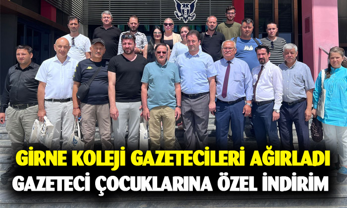 Girne Koleji gazetecileri ağırladı