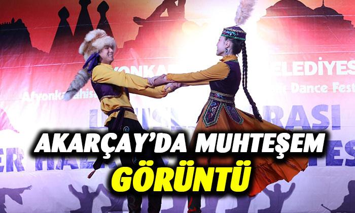 Afyonkarahisar Akarçay’da muhteşem gösteri