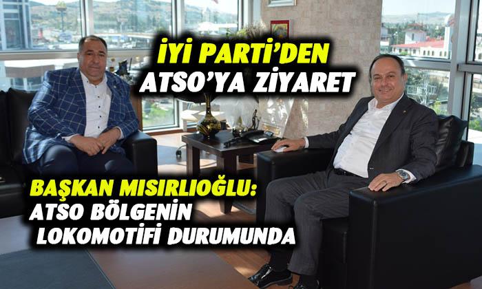 İYİ Parti’den ATSO’ya ziyaret
