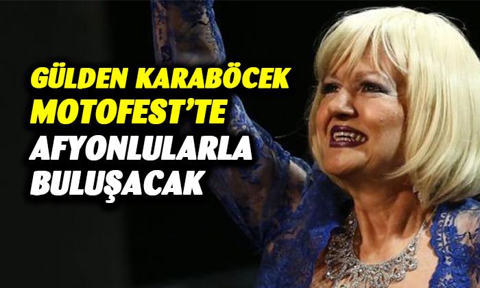 Gülden Karaböcek, Afyonkarahisarlılarla buluşacak 