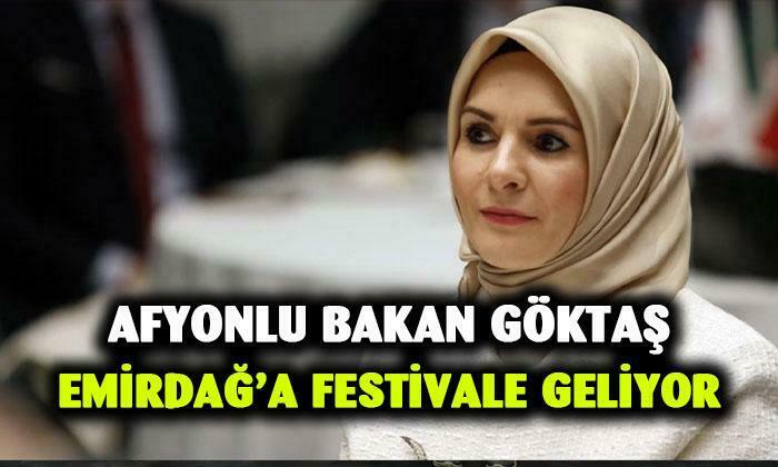 Bakan Göktan Afyonkarahisar’a geliyor