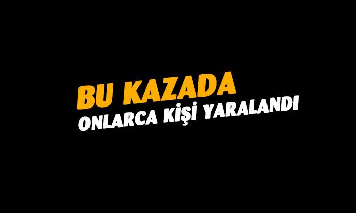 Afyonkarahisar’da kaza: onlarca kişi yaralandı