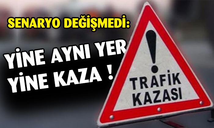 Yine Otogar Kavşağı Yine Kaza