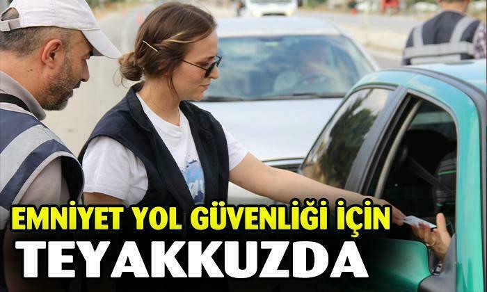Polis Yol Denetimi Yaptı