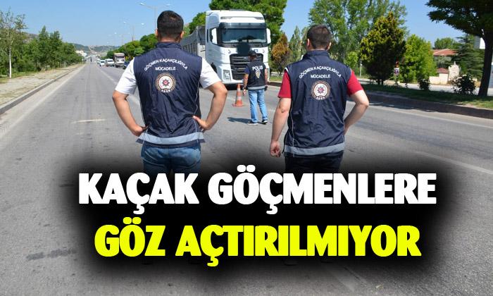 Düzensiz göç ile mücadeleye devam