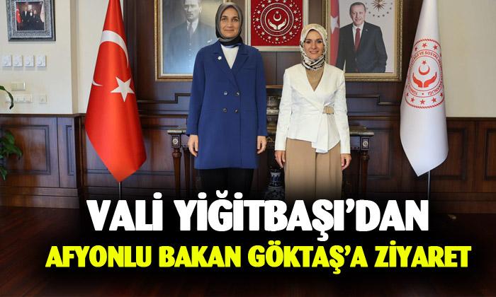 Vali Yiğitaşı’dan Bakan Göktaş’a ‘Hayırlı olsun’ ziyareti