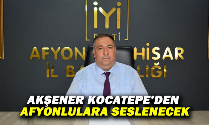 Akşener Kocatepe’den Halka Hitap Edecek