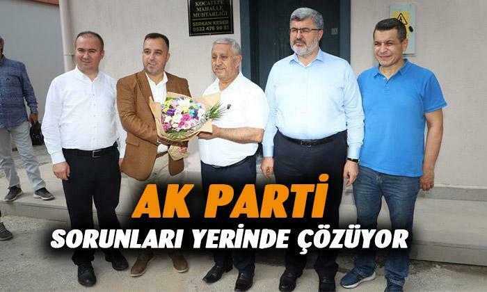 Vekiller ve Başkan vatandaşları dinledi